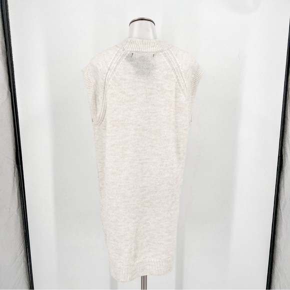 Vero Moda Women's Vigga Sleeveless O Neck Vest Dress in Birch - Picture 5 of 6